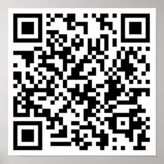 Código QR \1 Poster