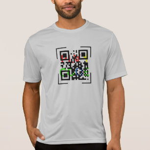 Código QR Camisa T Concorrente Masculina