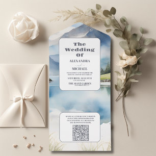 Código QR Casamento de Prados de Montanha em Aquar