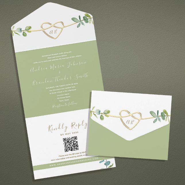 Código QR Casamento Eucalipto (Criador carregado)