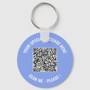 Código QR Chaveiro de Suas Mensagens Especiais