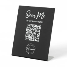 Código QR com Logotipo Personalizado Scan Me Resta