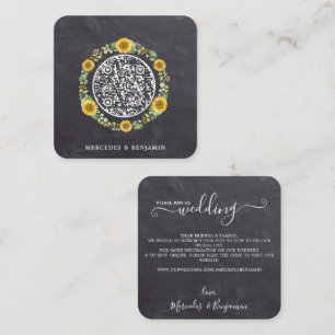 Código QR Convite para Casamento simples de giras