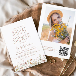 Código QR Convite para Fotografia de Chá de panela