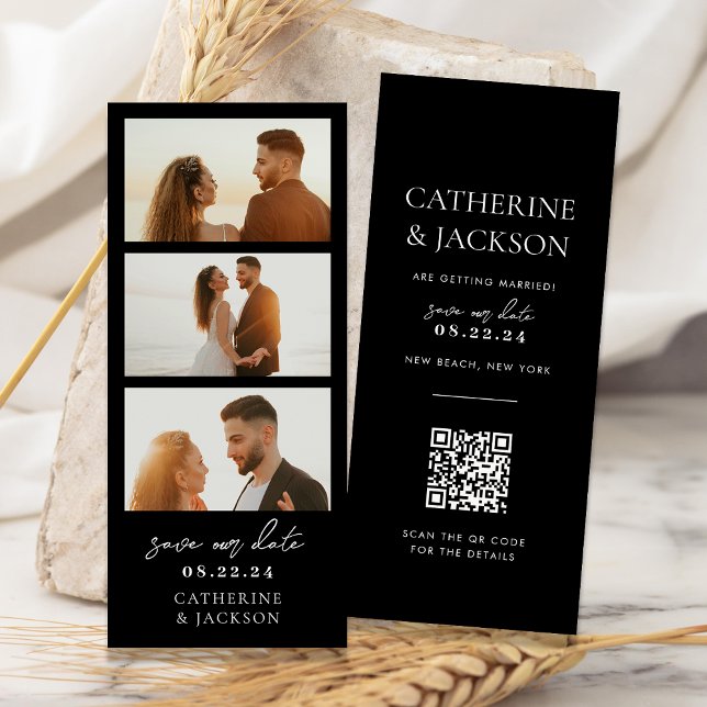 Código Qr da Faixa de Fotos Moderna Casamento Salv (Criador carregado)