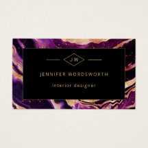 Código QR de Abstrato preto roxo profissional mode