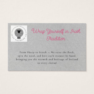 Código QR de Cinza Rosa Moderno