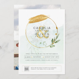 CÓDIGO QR de Convite para Casamento de FOTO em Ver