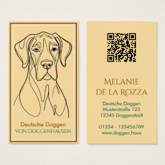 Código QR de Criador de Cães Canil verde