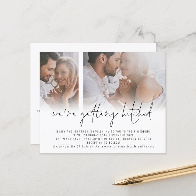 Código QR de Foto do Orçamento 2 Obtendo Casamento (Frente/Verso In Situ)