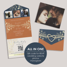 Código QR de Foto Terracota Casamento