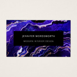 Código QR de Geodo Preto Roxo Moderno