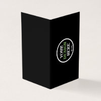 Código QR de Marca Comercial Preta Personalizada