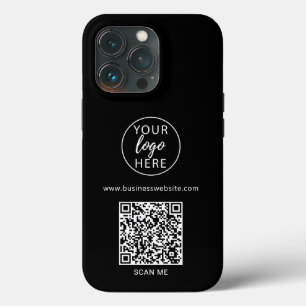 Código QR de Negócios Preto