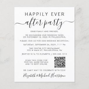 Código QR de Orçamento Casamento Após Convite de f