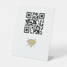 Código QR de Rede Wifi com Marca Personalizada Mod