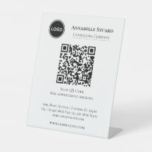 Código QR de registro de compromisso da empresa pr