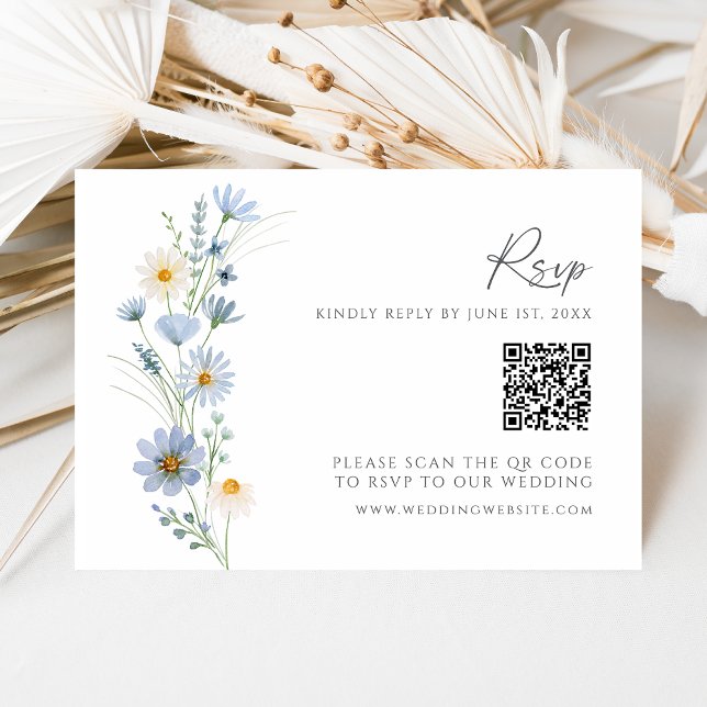 Código QR de Resposta para Casamento com Flor Silv (Criador carregado)