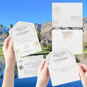 Código QR de RSVP de Destino Tropical Boho com Pal