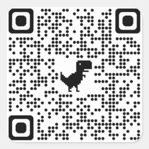 CÓDIGO QR do Adesivo para Rickroll
