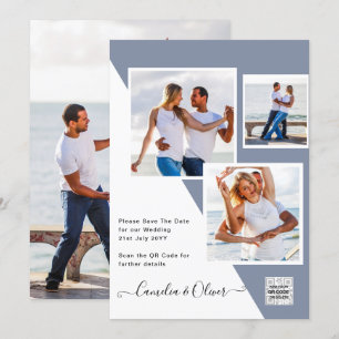 Código QR do Convite de casamento FOTO Data de sal