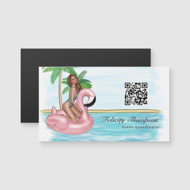 Código QR do Coordenador de Eventos (Frente/Verso)