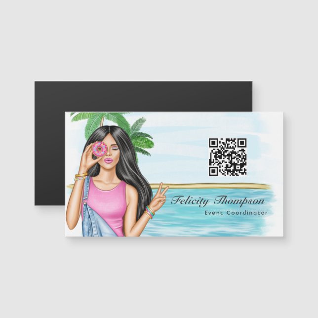 Código QR do Coordenador de Eventos (Frente/Verso)