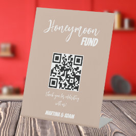 Código QR do Fundo para a Lua de Lua de Lua de mel