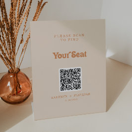 Código QR do Gráfico de Assentos de Terracota Simp
