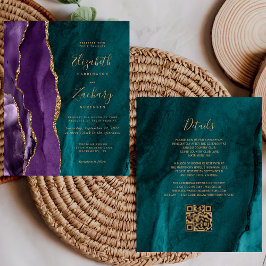 Código QR do Orçamento Casamento de Agata Dourada