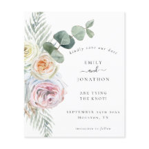 Código QR do orçamento Eucalyptus Floral Wedding D