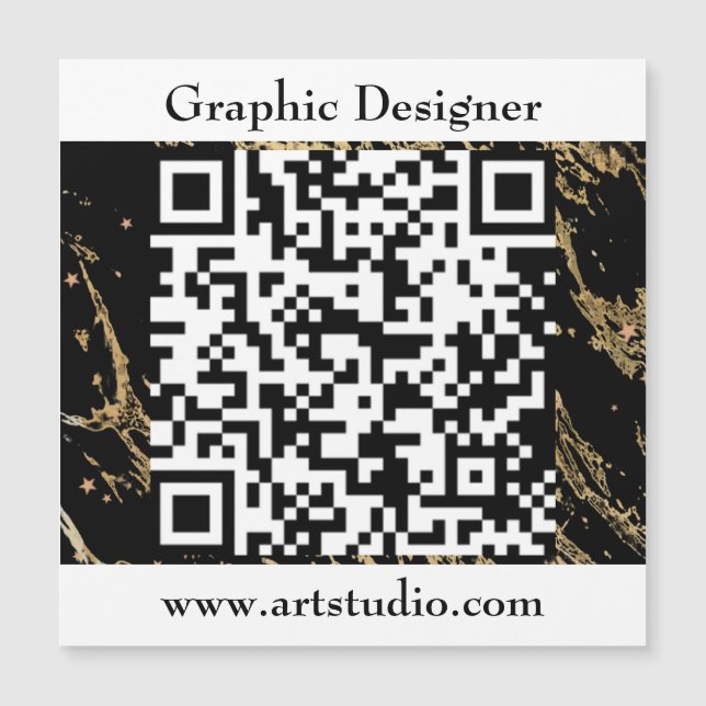 Código QR do Promocional do Marketing (Frente)