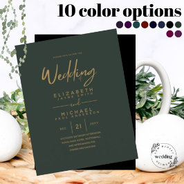 CÓDIGO QR dos Convites de casamento de Orçamento D