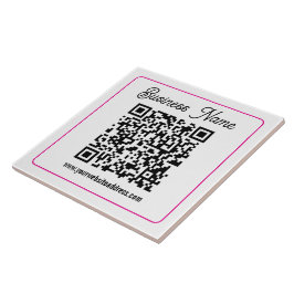Código QR escaneável com escrita cursiva