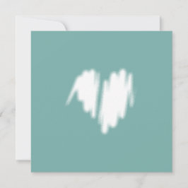 Código Qr Grafite Coração Branco Pulverizado