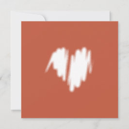 Código Qr Grafite Coração Branco Pulverizado