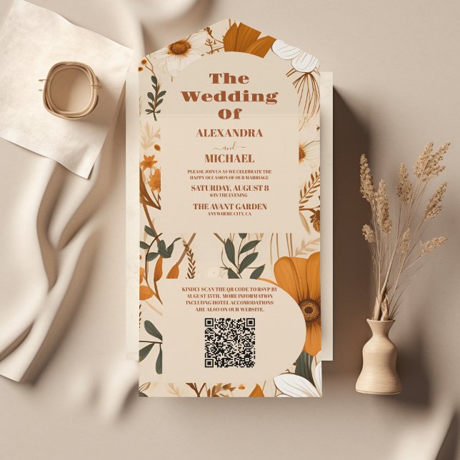 Código QR Laranja Queimada Laranja Molercola Selva (Criador carregado)