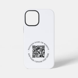 Código QR | Mínimo Limpo - Branco Simples Digitali