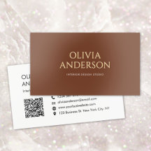 Código QR Moderno Minimalista Luxo Profissional