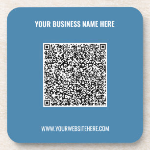 Código QR Nome comercial Porta copos profissional