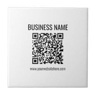 Código QR & Nome da Empresa personalizáveis