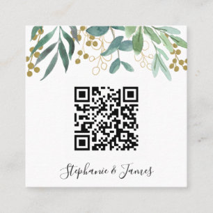 Código QR Orçamento Eucalyptus Berry Convite par