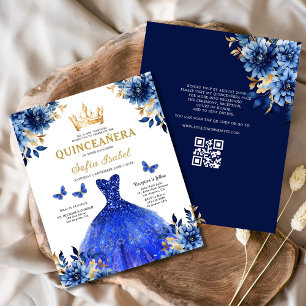 Código QR Orçamento Quinceanera Royal Princesa Azu