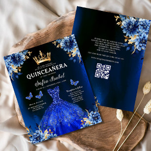 Código QR Orçamento Quinceanera Royal Princesa Azu