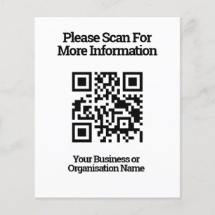 Código QR para Informações do Cliente em uma Folha