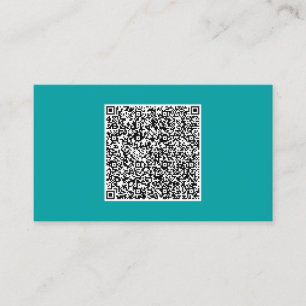 Código QR personalizado Cartão de visita seu própr