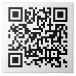 Código QR personalizado de empresa grande<br><div class="desc">Empresa corporativa personalizada Código QR de código QR personalizado Modelo Home Décor / Destaques domésticos / Azulejos decorativos Grande Azulejo cerâmico.</div>