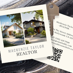 Código QR Personalizado Profissional Foto Realtor