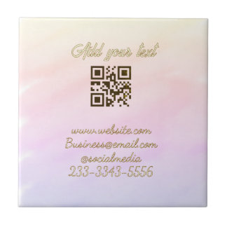 código QR personalizado simples adicione o texto d