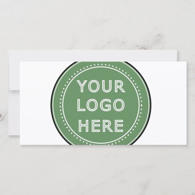 Código QR preto elegante e elegante (Frente)